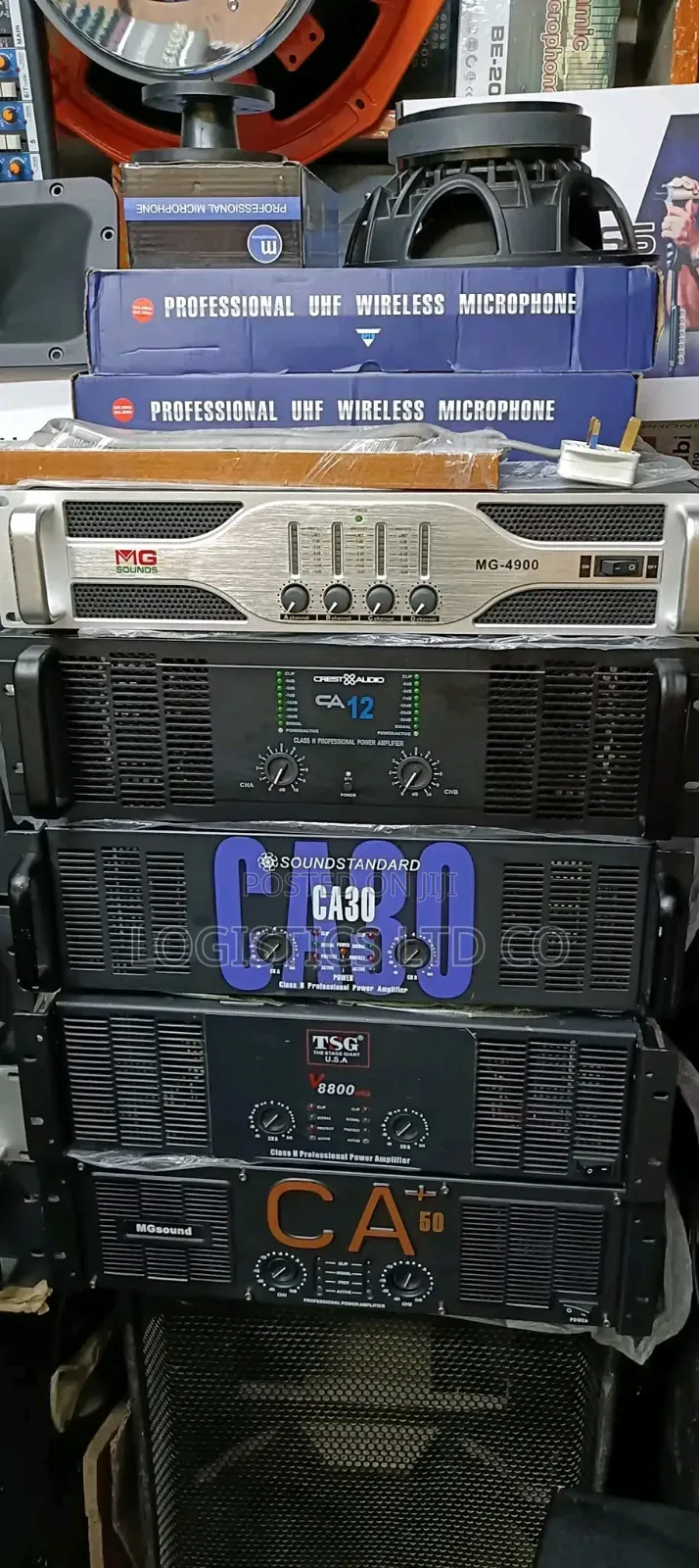 Sound Standard Ca30 Class H Professional Power Amplifier Usa