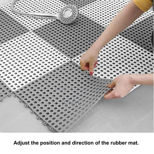 3 Pieces Anti Slip Bathroom Interlocking Floor Mats - thumbnail 3