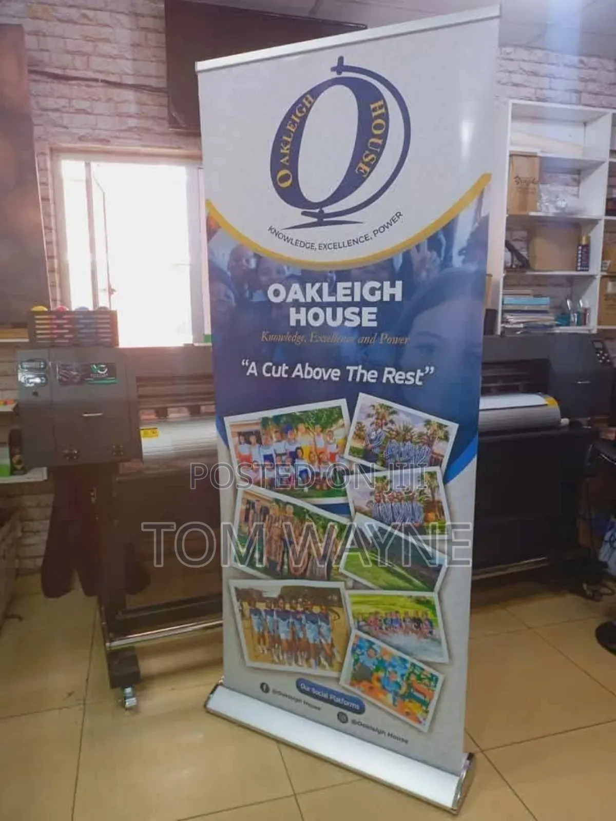 Heavy Duty Roll Up Banner