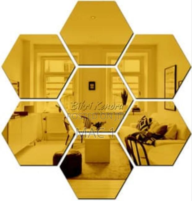 Hexagonal Acrylic Mirrors - main view
