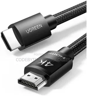 Ugreen Hdmi Cable Male to Male Black 10m