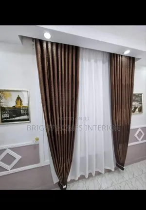 Dark Brown Chocolate Quality Curtain Available