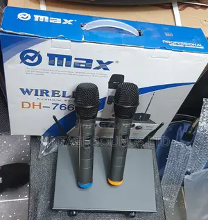 Original Wireless Microphone Max 766 Model