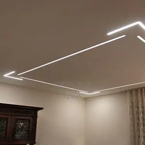 Aluminium Profile 7mm by 17mm Recessed, 2 Meters Length