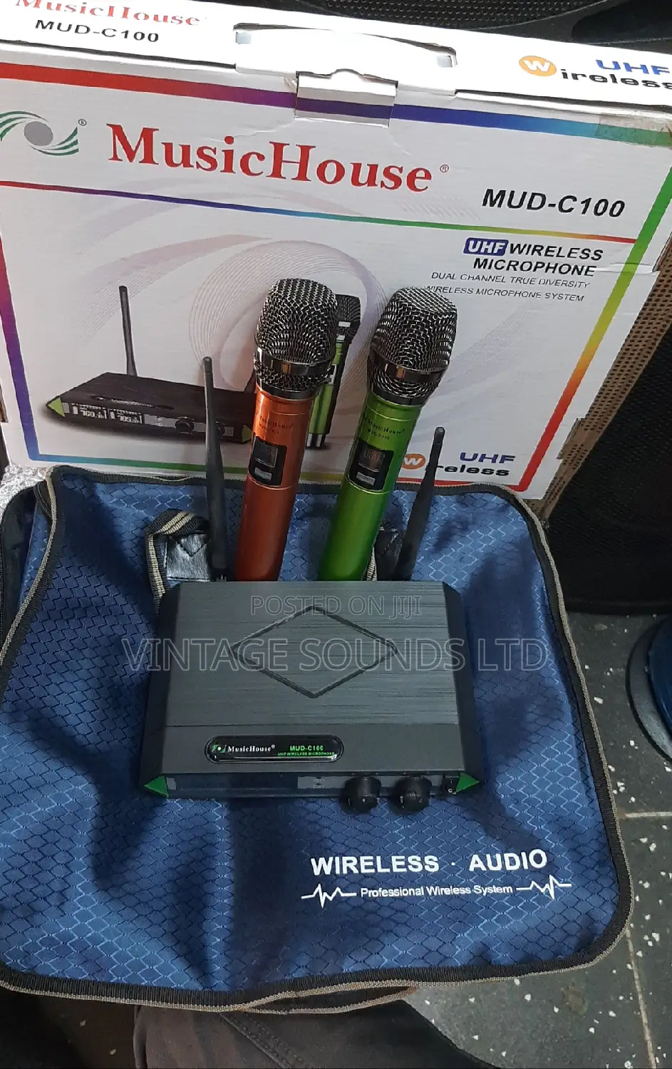 Original Wireless Microphones Music House C100model