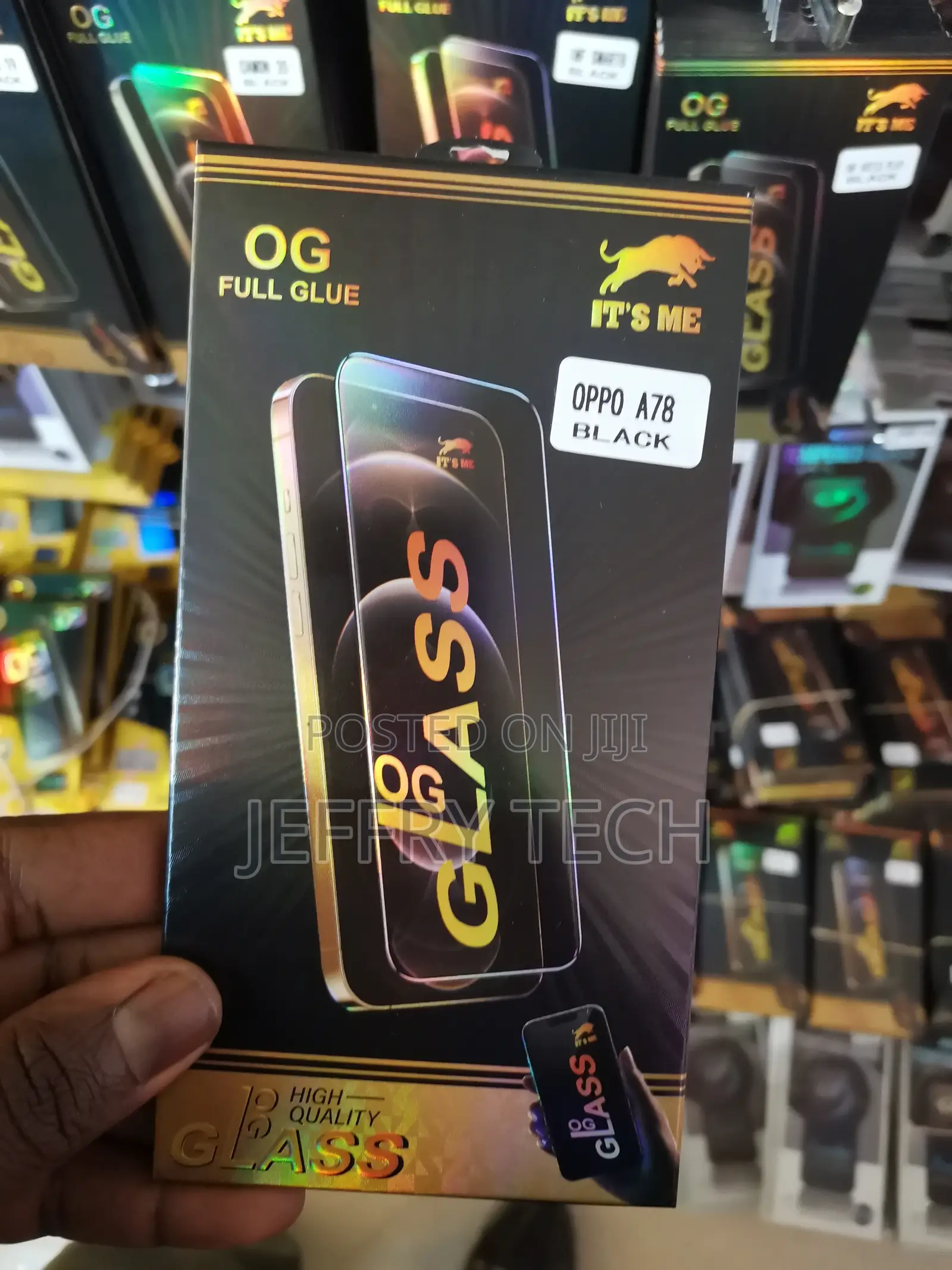 Saola Privacy Tempered Glass Screen Protector for Oppo A78
