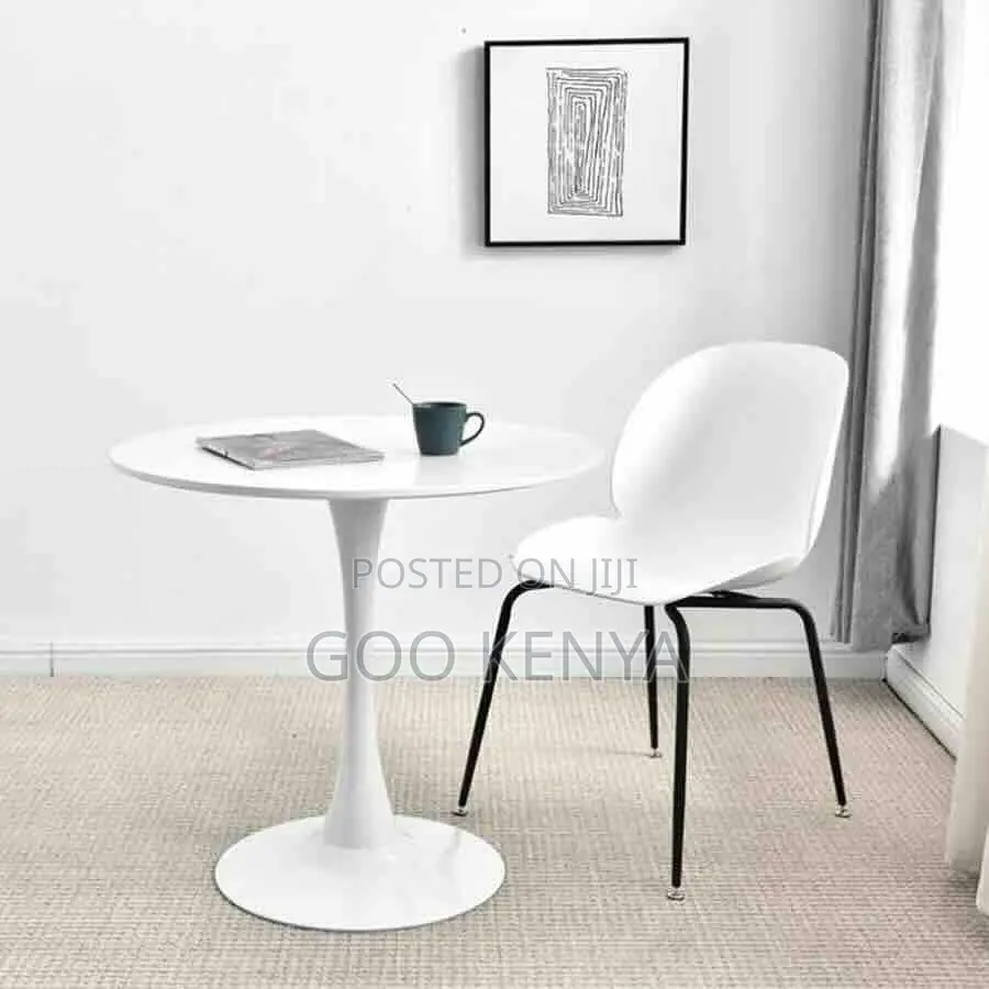 Office Table; Round Eames Table