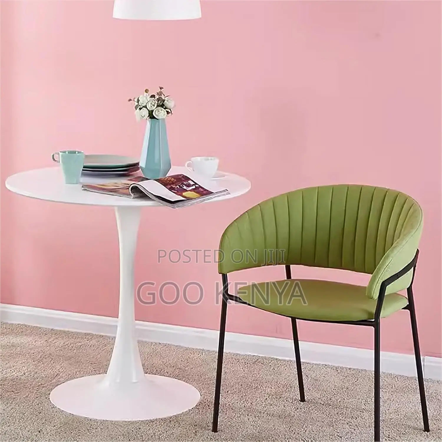 Office Table; Round Eames Table