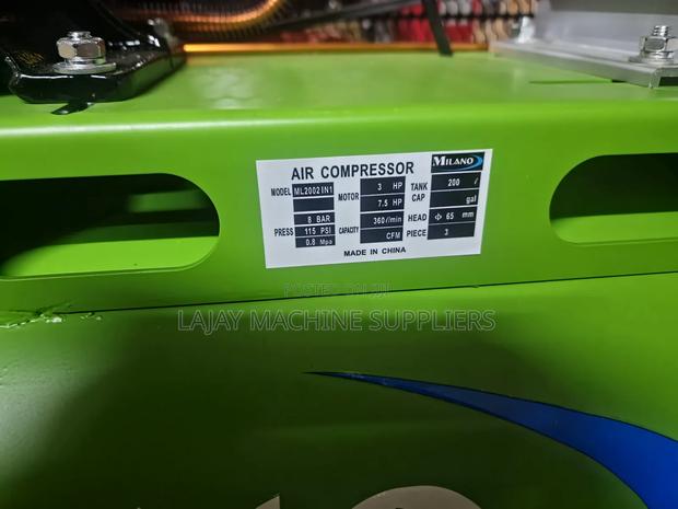 2 in 1 Air Compressor 200litres - thumbnail 2