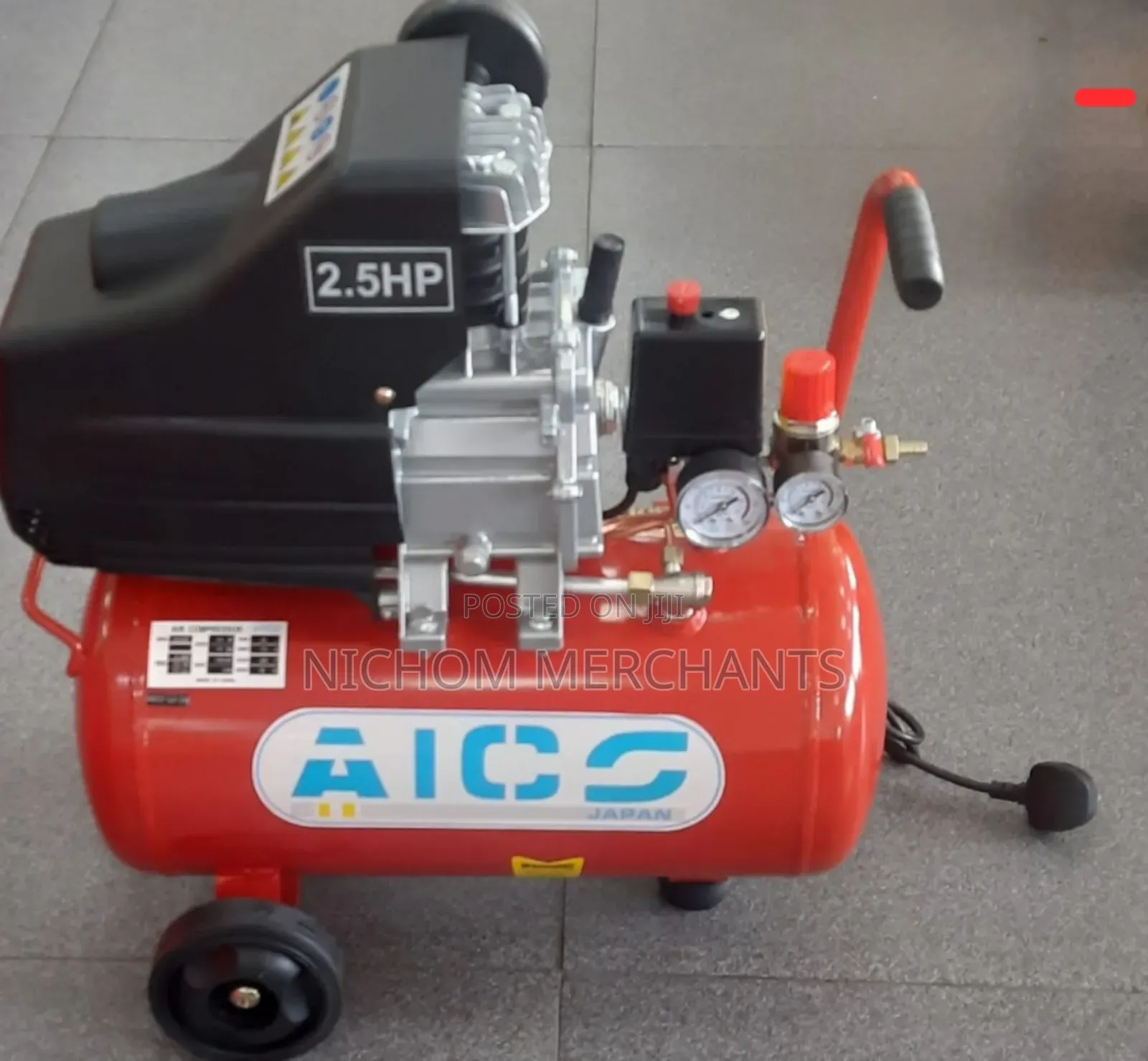 Ac25d Aico Japan Electric Air Compressor 25litres