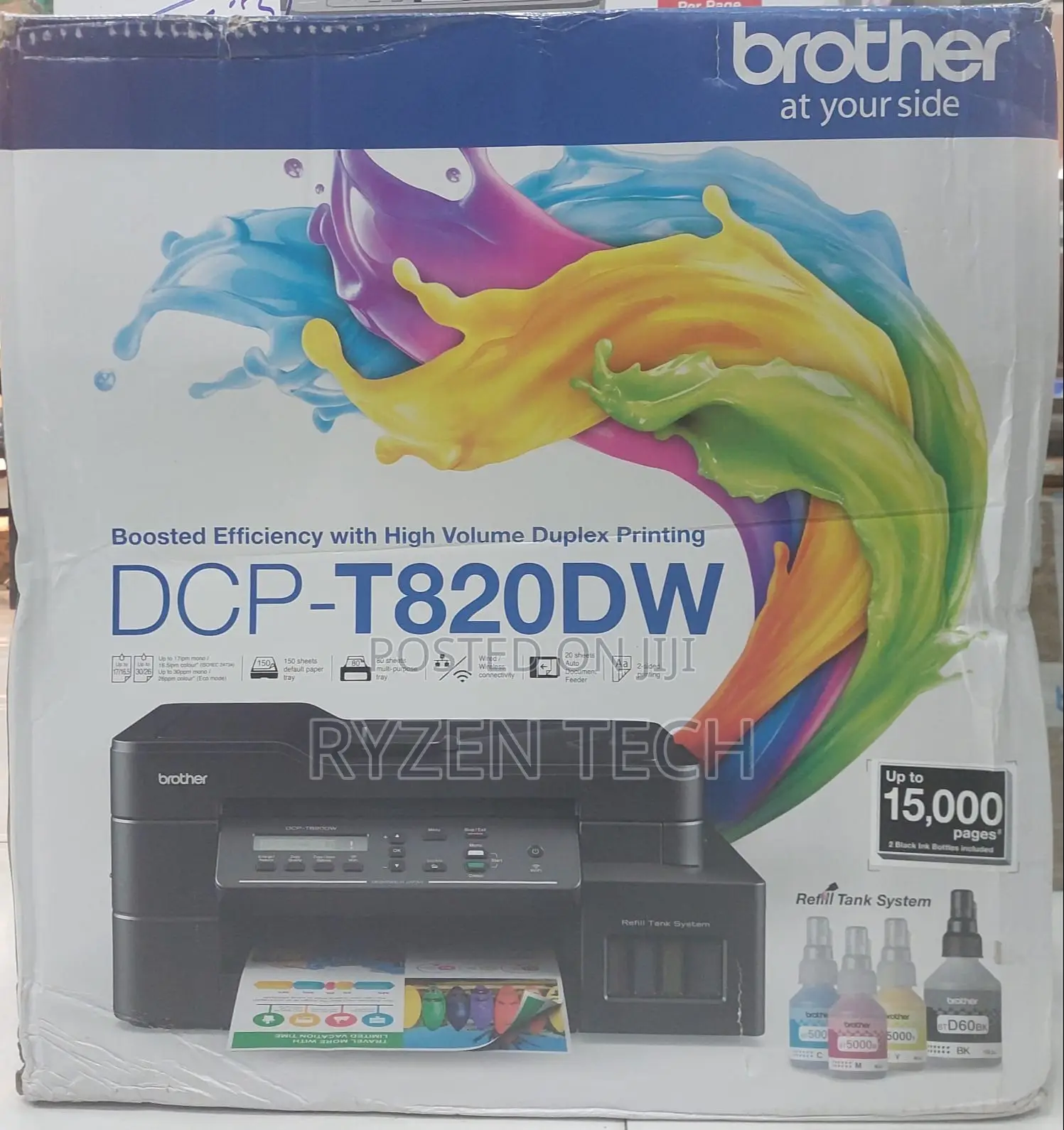 Brother DCP T820dw Inkjet Printer