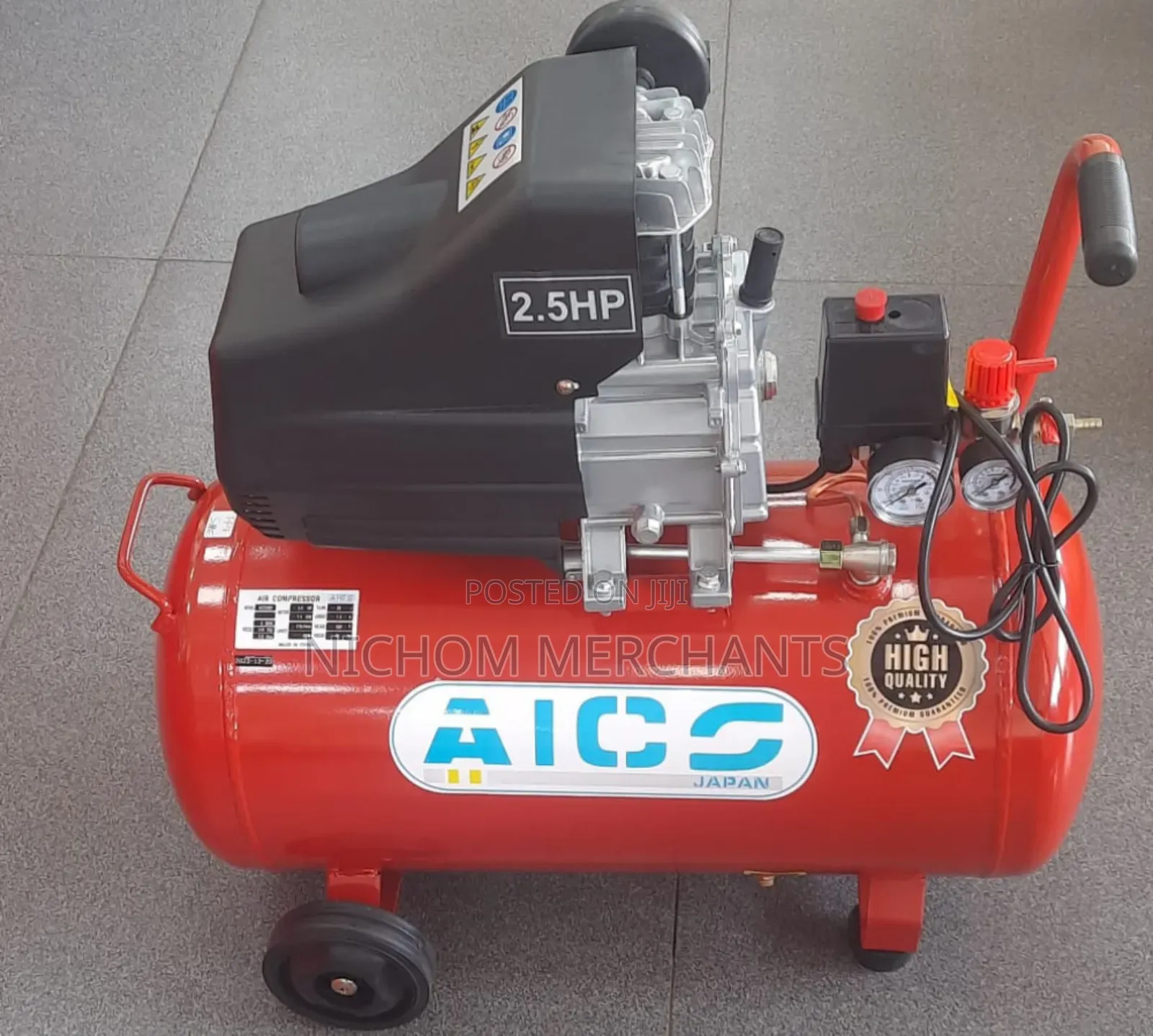 Ac50d Aico Japan Electric Air Compressor 50litres