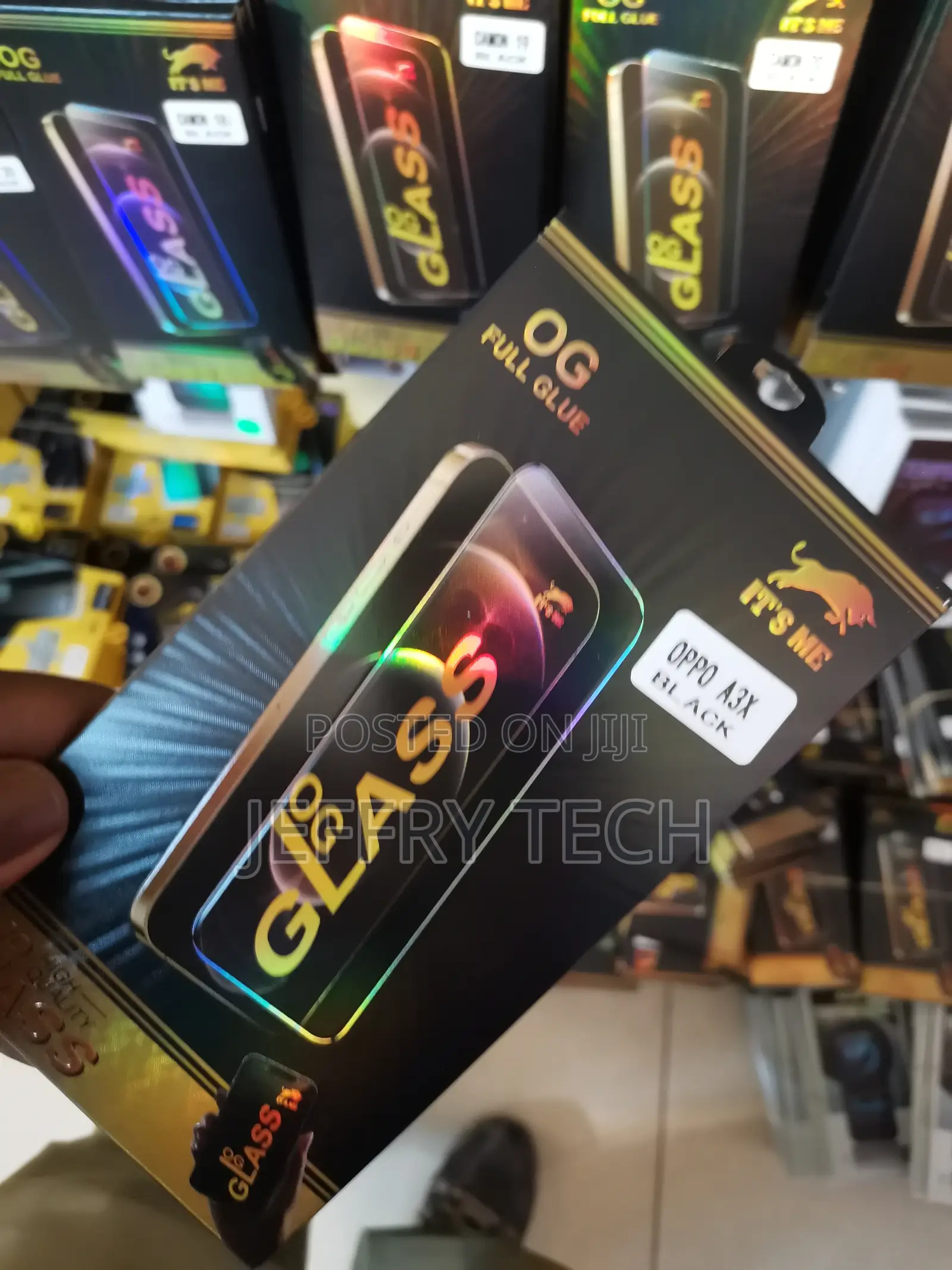 Spazy Oppo A3x Tempered Glass Privacy Screen Protector