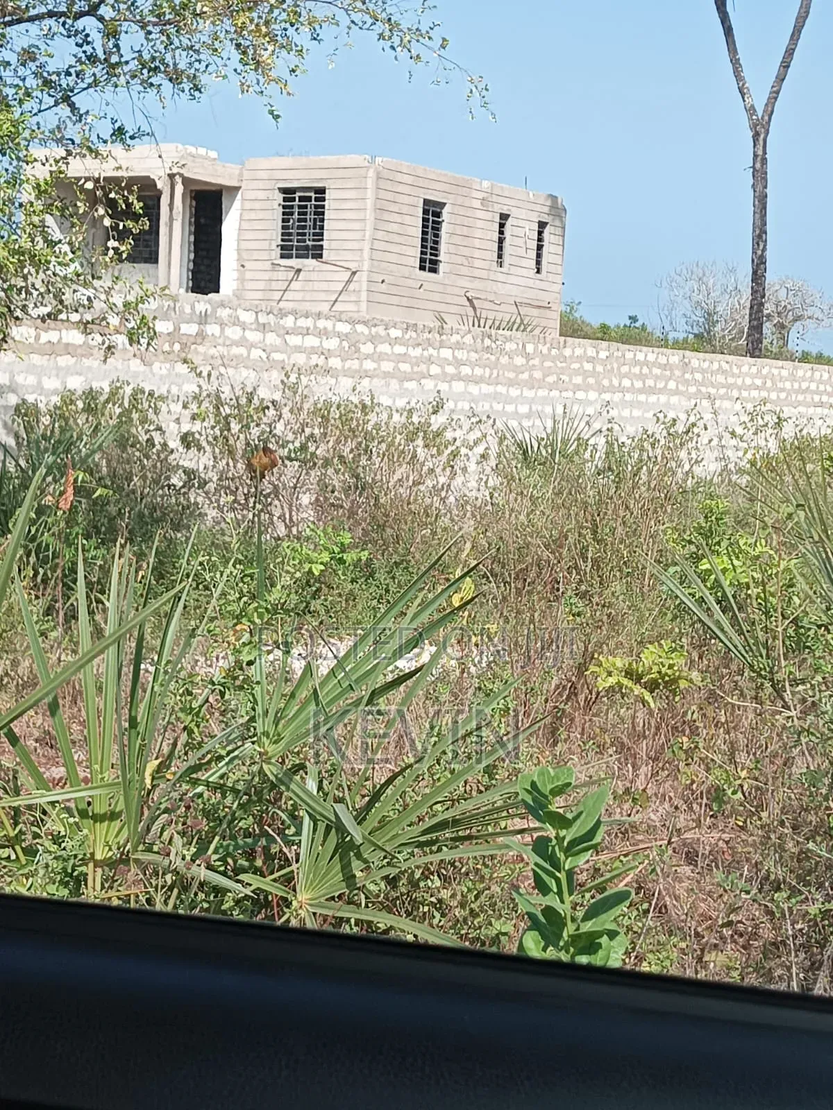 Plot and Incomplete House for Sale