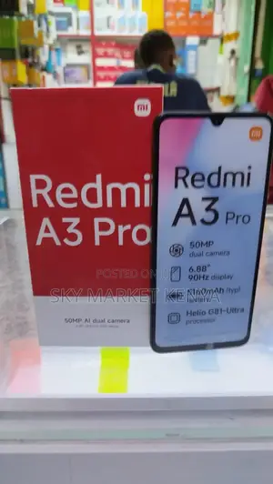 New Xiaomi Redmi A3 Pro 128 GB Black