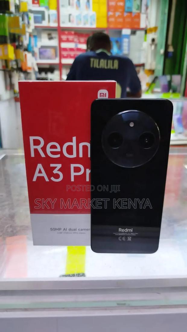 New Xiaomi Redmi A3 Pro 128 GB Black - thumbnail 2