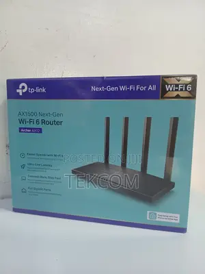 Tp-Link Archer Ax12 Ax1500 Dual-Band Wi-Fi 6 Router