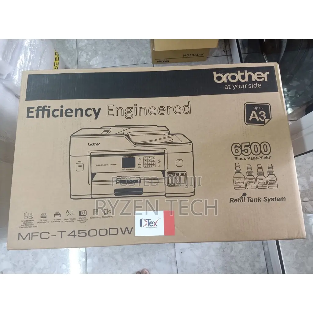 Brother MFC-T4500 A3 Inkjet Printer