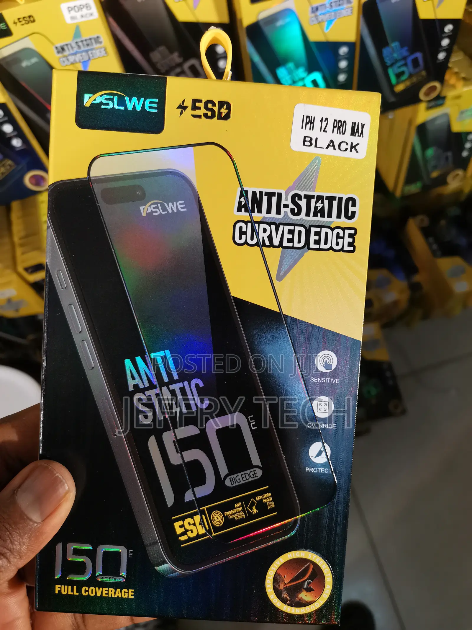 Nzon Privacy Tempered Glass Screen Guard iPhone 12 Pro Max