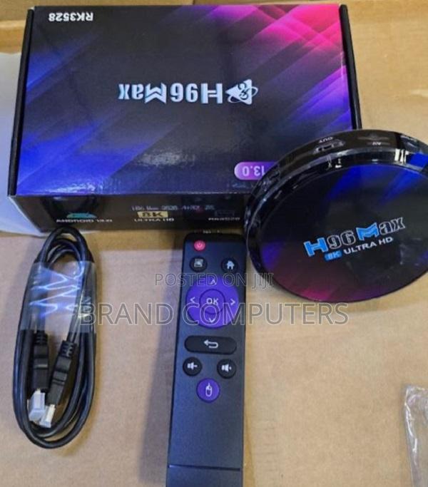 H96max Ultimate Rk3528 Android 13 Tv Box 4+64gb - thumbnail 2