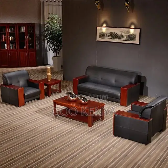 Office Sofa; 5-Seater Executive Office Sofa