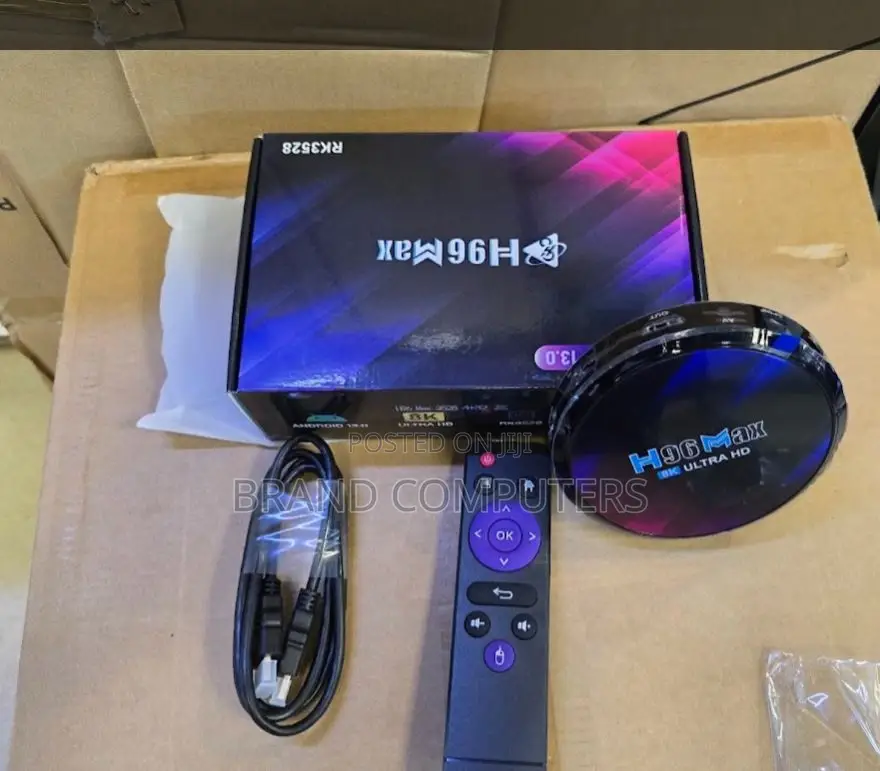 Android 13.0 H96 Max Tv Box 4gb + 64gb