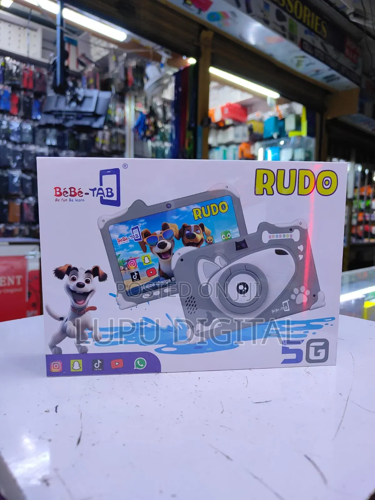 Bebe Rudo Tablet 
Single Simcard 
6gb+256gb