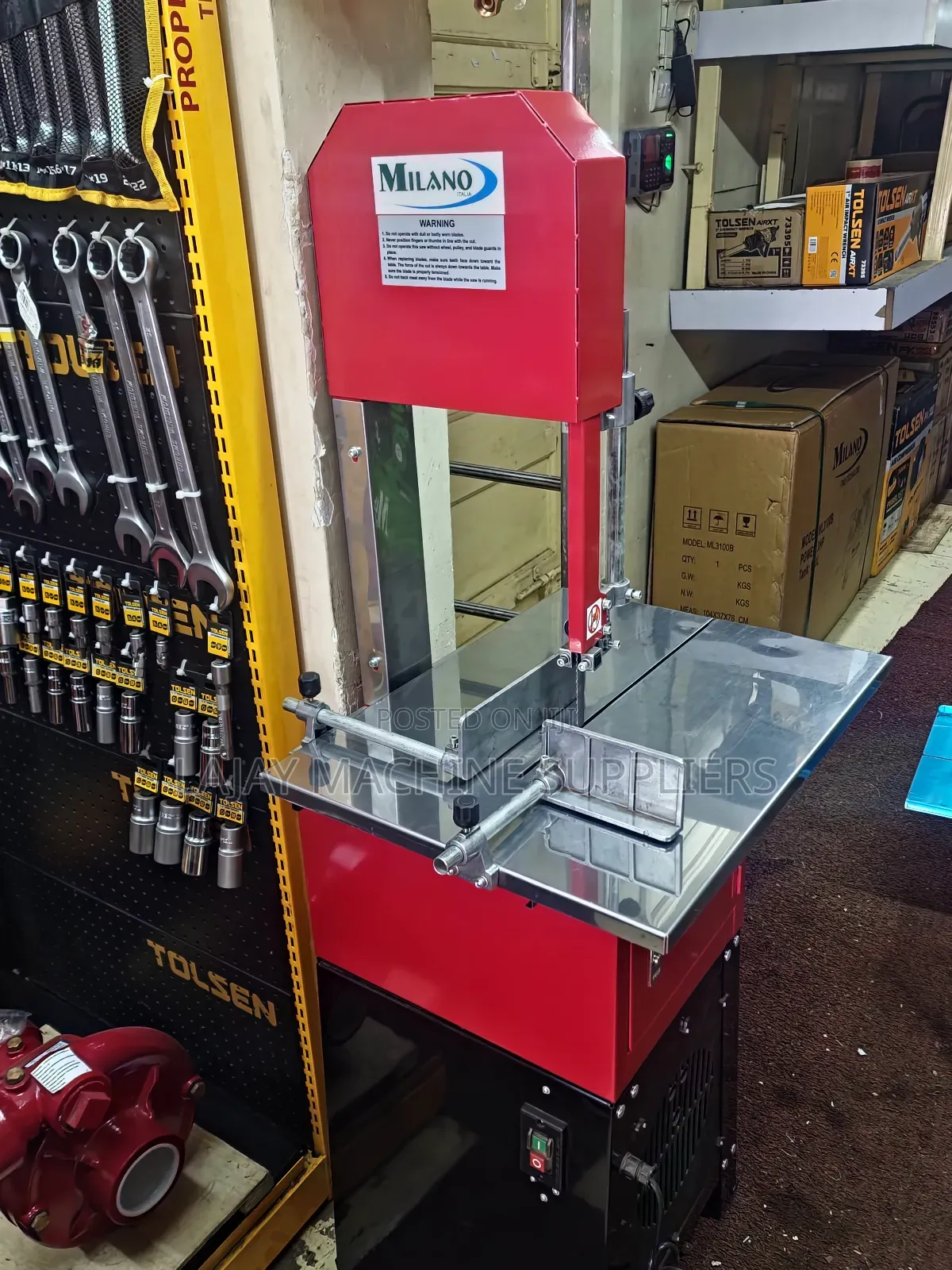 Milano Italy Electric Meat Saw