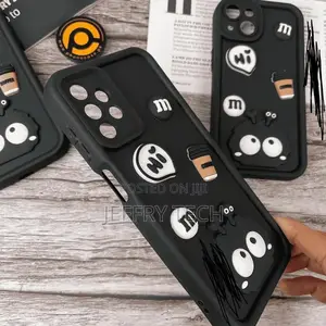 iPhone 11 Cute 3d Briquette M M Icons Liquid Silicon Case