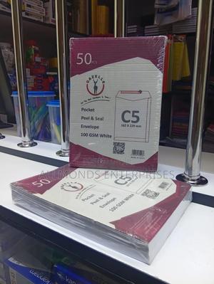A Packet of Gazelle C5/A5 Peel Seel White Envelope- 50pcs - thumbnail 2