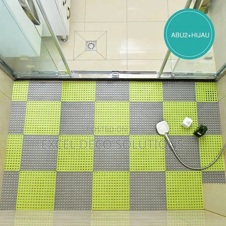Non Slip Textures Bathroom Mats