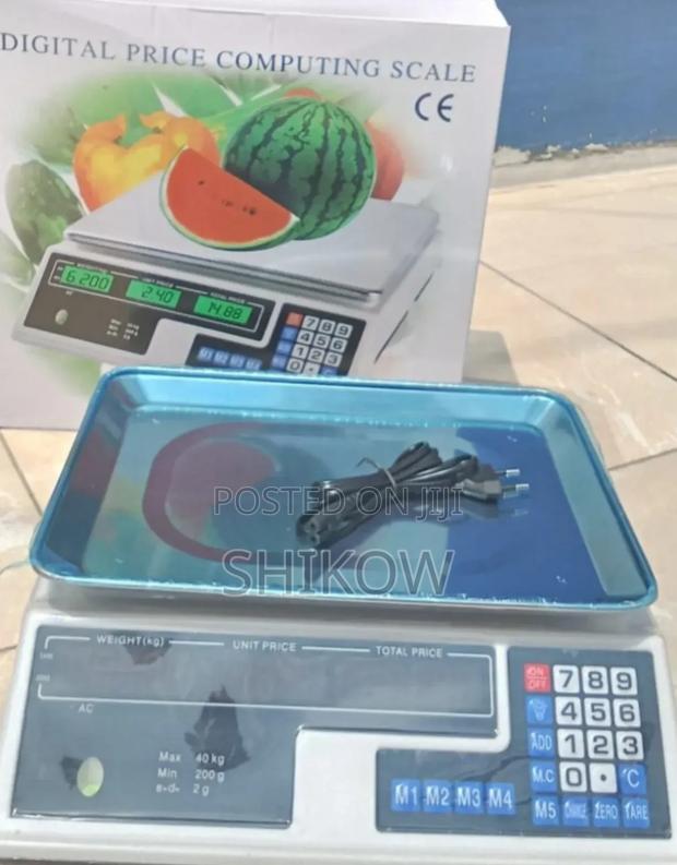 Acs 40kg Armless Digital Computing Scale. Armless - main view