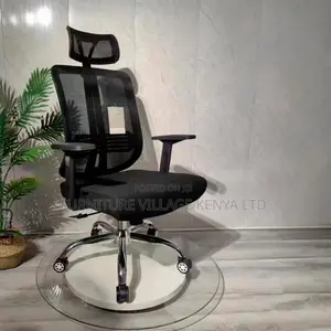 Office Chairs:Ergonomic Chair With Neck and Headrest Support