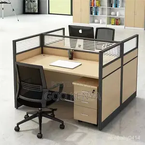 Office Desk; 2-Way Modular Office Workstation