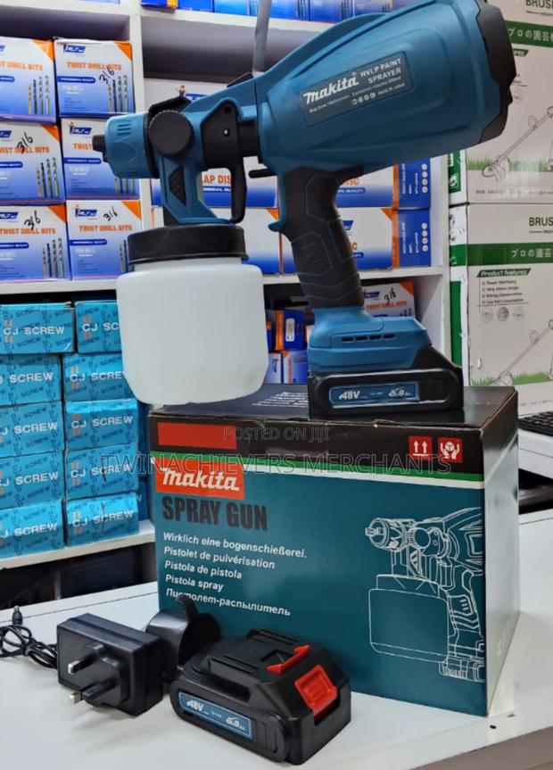 Cordless Spray Gun,Makita Rechargable Paint Sprayer 48v