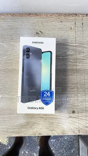 New Samsung Galaxy A06 64 GB Black