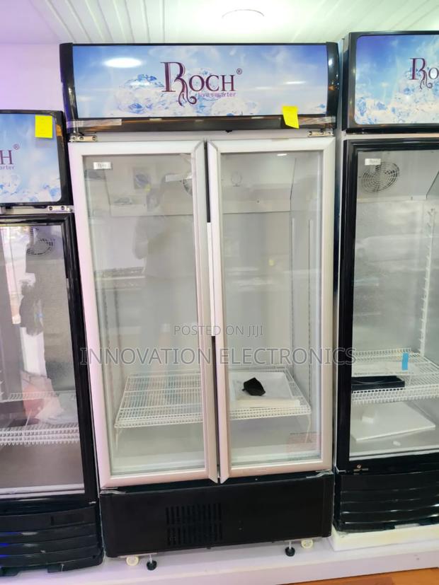 Roch 409 Litres Side by Side Showcase Chiller - main view