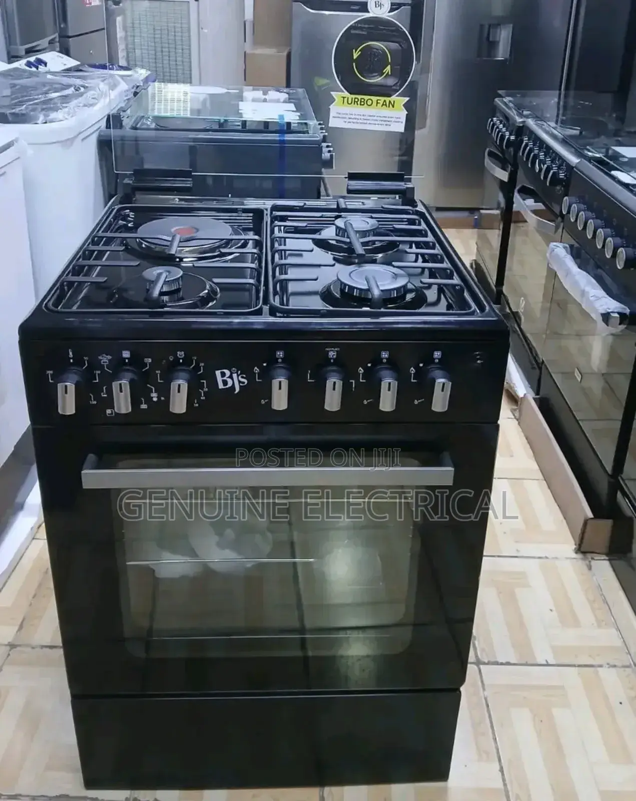 Black BJS Cooker 60 by 60