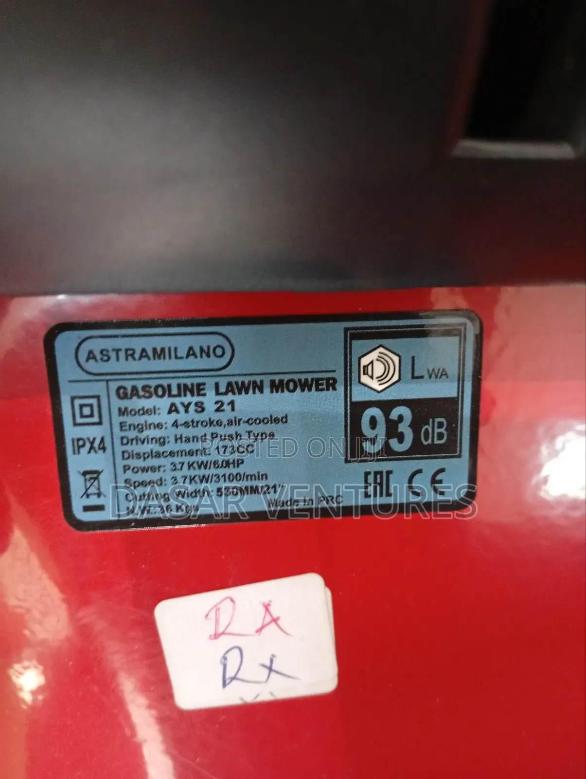 Lawn Mower Self Propelled 6 Hp Astramilano