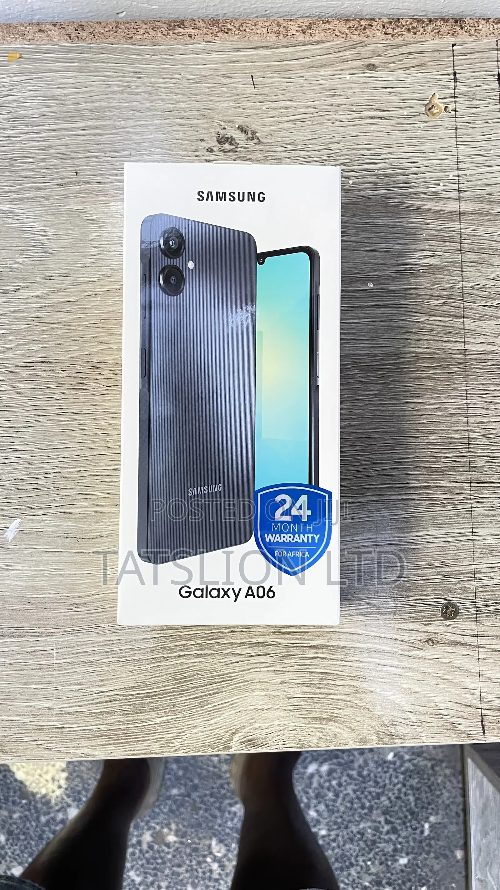 New Samsung Galaxy A06 128 GB Black