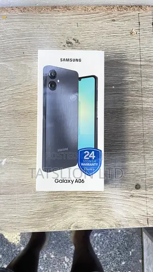 New Samsung Galaxy A06 128 GB Black