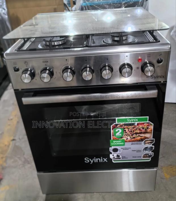 Syinix 60*60 3+1 Standing Cooker With Electric Oven