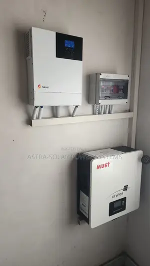 3kva 24v Solar System With 5kwh Lithium Battery Complete Kit