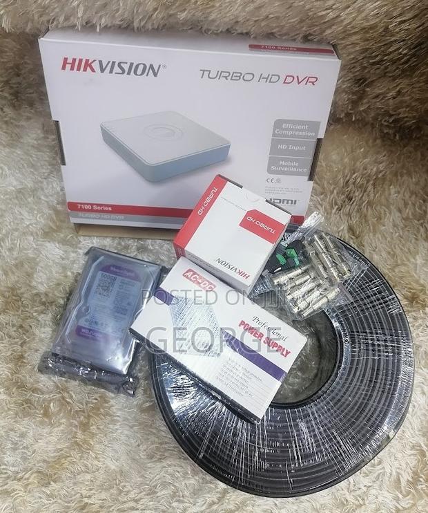 Authentic Hikvision 1080p 1 CCTV Cameras Complete System Kit - main view