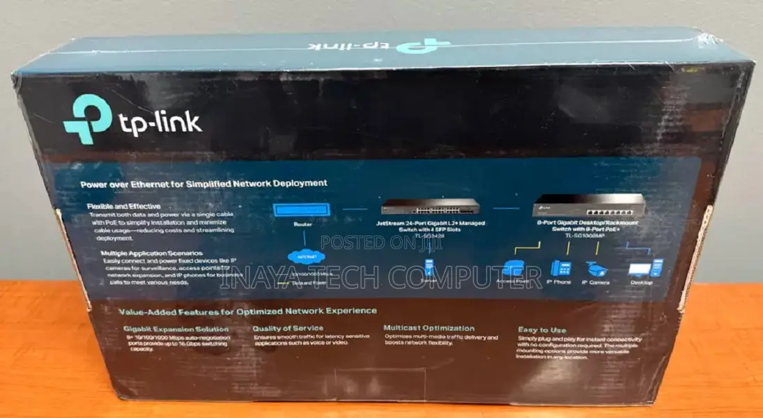 Tp-Link Sg1008mp Desktop/Rackmount Switch