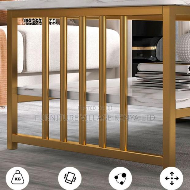 Coffee Tables:Lumber Rectangle Coffee Table for Workspace - thumbnail 5