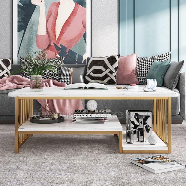 Coffee Tables:Lumber Rectangle Coffee Table for Workspace - thumbnail 6