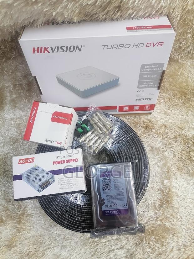 Hikvision One Full Hd 2mp 1080p CCTV Camera Complete System