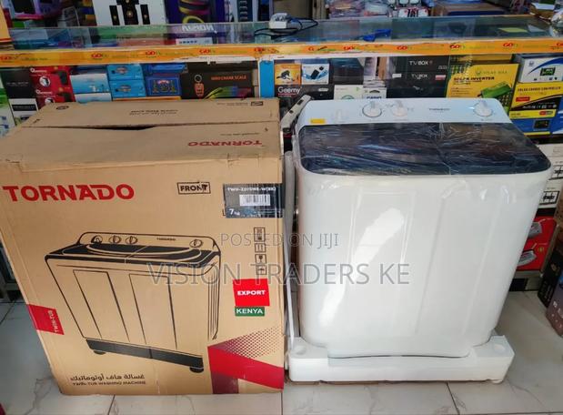 *Tornado Washing Machine Top Load Twin Tub 7kg