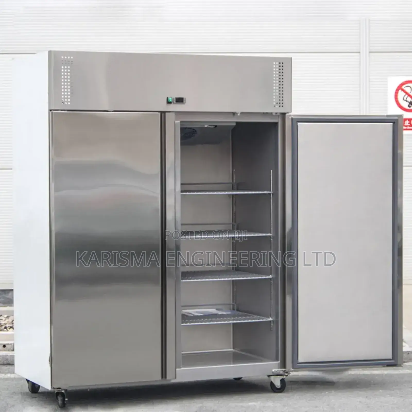 Stainless Steel Fridge Double Door